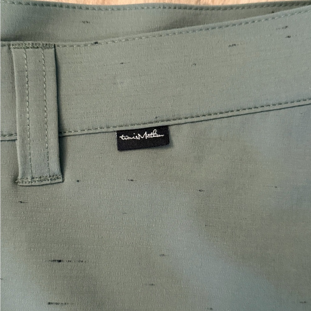 Travis Mathew Speckled Green Shorts - Picture 5 of 8